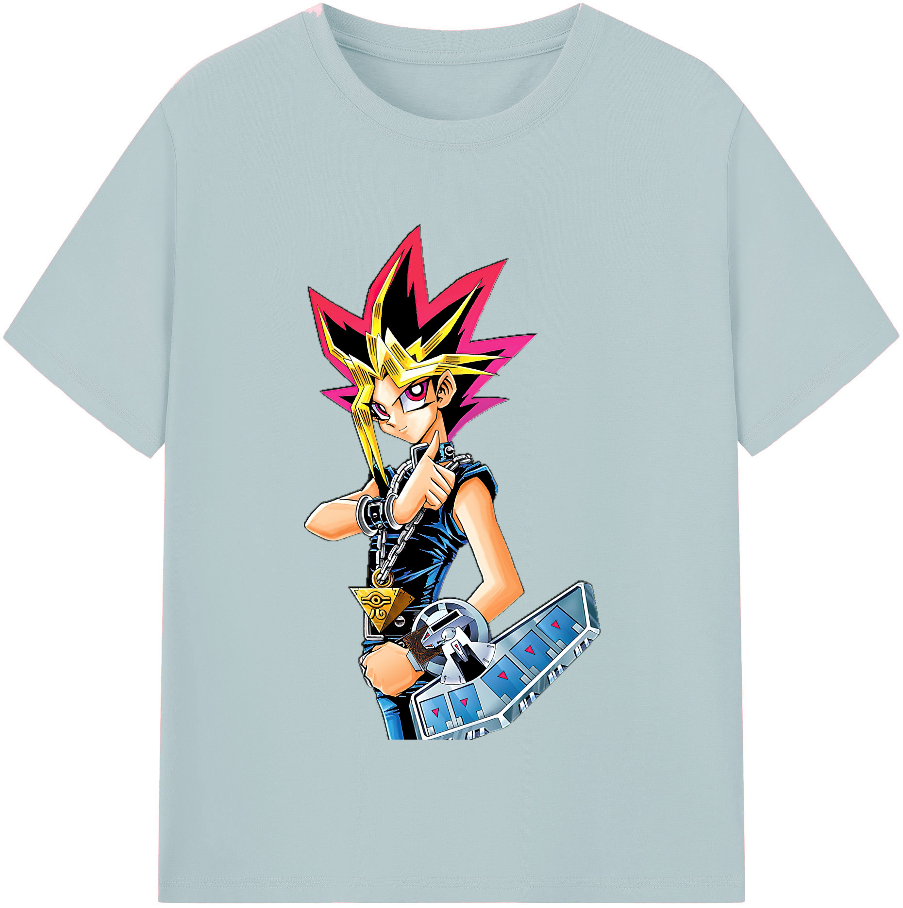 （画像用） 遊☆戯☆王 Yu-Gi-Oh! 綿100％半袖Tシャツ（フロントプリント）